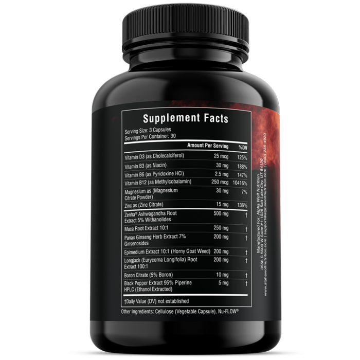Force X7 Supplement Facts